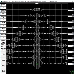 Feynman Diffraction Pattern Simulator