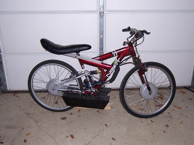 No-pedal e-bike